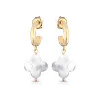 Orecchini Glamour Donna in Argento Madreperla LGEA752.2